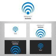 Business Vector design element for editing card N3