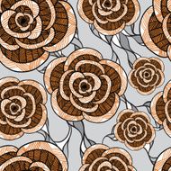 Flower lace pattern