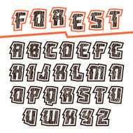 Decorative sans serif font N3