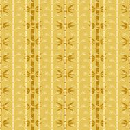 Seamless pattern with bamboo trees N9