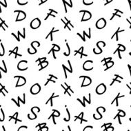 Seamless pattern with letter N2