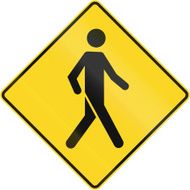 Pedestrian Crossing In Canada N2