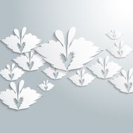 abstract gray butterfly pattern background