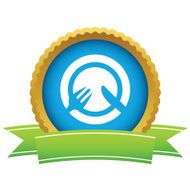 Gold lunch logo