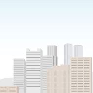 City illustration - VECTOR