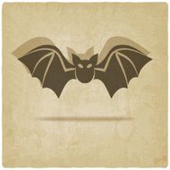 old background with bat
