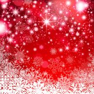 bright snow landscapped