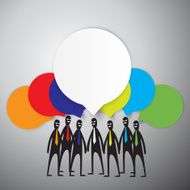 Group of Business People Brainstorming N6