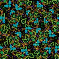 Seamless Floral Pattern N1570
