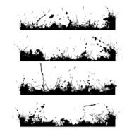 Four black frames splash