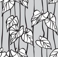 Seamless Pattern with floral ornament N232