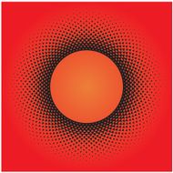 Abstract Halftone Background halftone circle shape Vector illustration