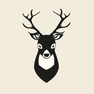 Deer Head vector illustration N3