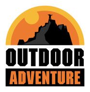 Mountain adventure sign