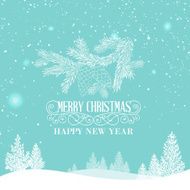 Merry Christmas Landscape N2