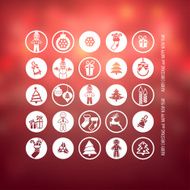 Christmas icons set N202