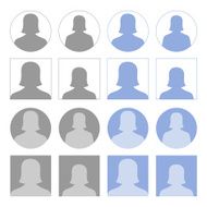 Female Profile Icons N3