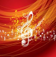 Abstract musical background N12