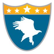 Vector emblem eagle symbol design