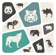 Background with animals N2