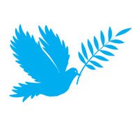 bird dove of peace vector
