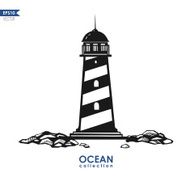 vector lighthouse