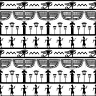 Egyptian seamless pattern N16