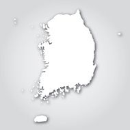 South Korea Silhouette White