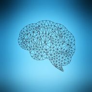 Creative brain vector concept N2