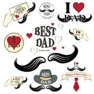 Happy fathers day set