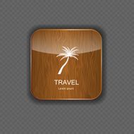 Travel application icons vector illustration N2