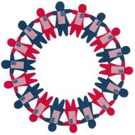 American girls circle