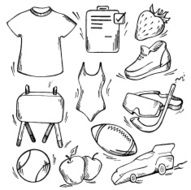 Set of sport icon N4