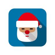 Christmas Santa Claus flat icon N3
