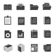 Document paper icons
