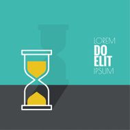 Abstract background with an hourglass N2