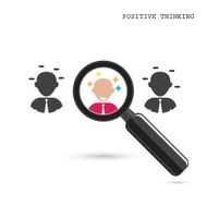 Search for an employee Looking For Positive thinker Talent