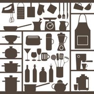 Various kitchen related objects