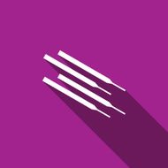 Welding electrodes icon Vector Illustration