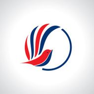 icon of flying bird N2