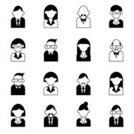 user management icon set vector illustration N2