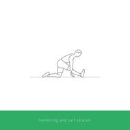 Fitness Icon Workout - hamstring and calf stretch