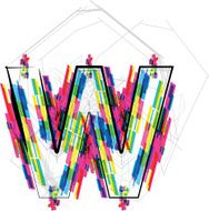 Font illustration LETTER w N13