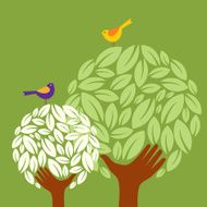 Hand Tree N13