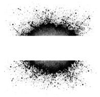 Ink blots frame N5