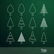 Tree icons N17