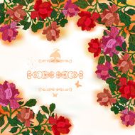 Colorful Floral Background N9