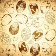 Vintage Easter background N24