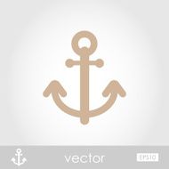 anchor vector icon N4