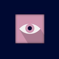 Vector eye icon N2